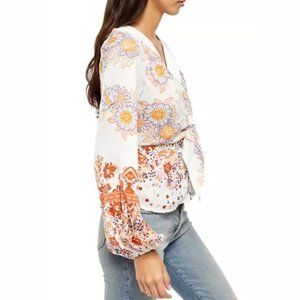 NWT Free People Run Free Tunic in Ivory, M